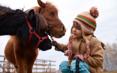 Één therapeutische sessie met dieren